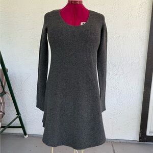 NWT Hannes Roether Hurta Ladies Sweater Dress in anthracite, XS